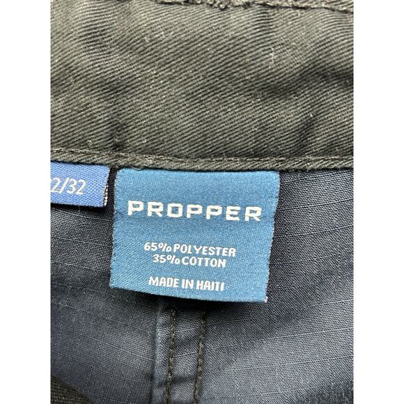 Propper Tactical RipStop Cargo Pants Mens Size 30x30 Navy Blue READ - Picture 4 of 8